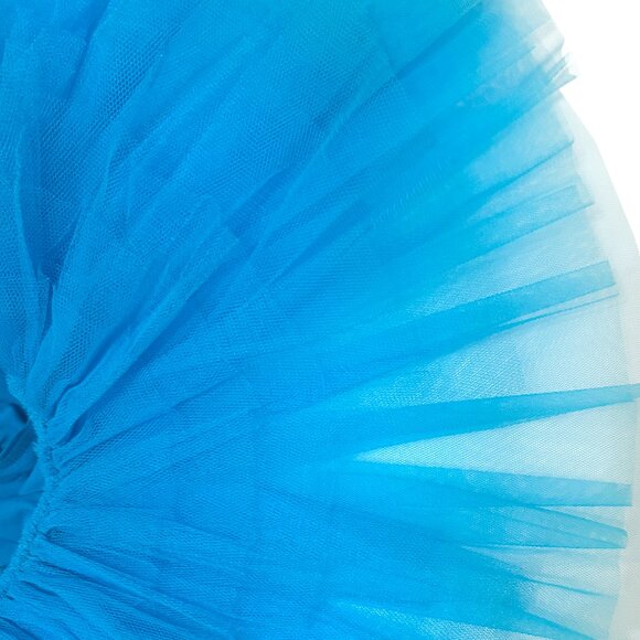 NATALIE DANCEWEAR Womens 7-Layer Ballet Tutu Skirt in Peacock - Picture 4 of 7